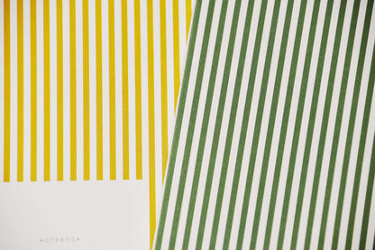 NOTEM VITA ノート Medium - Green Lines