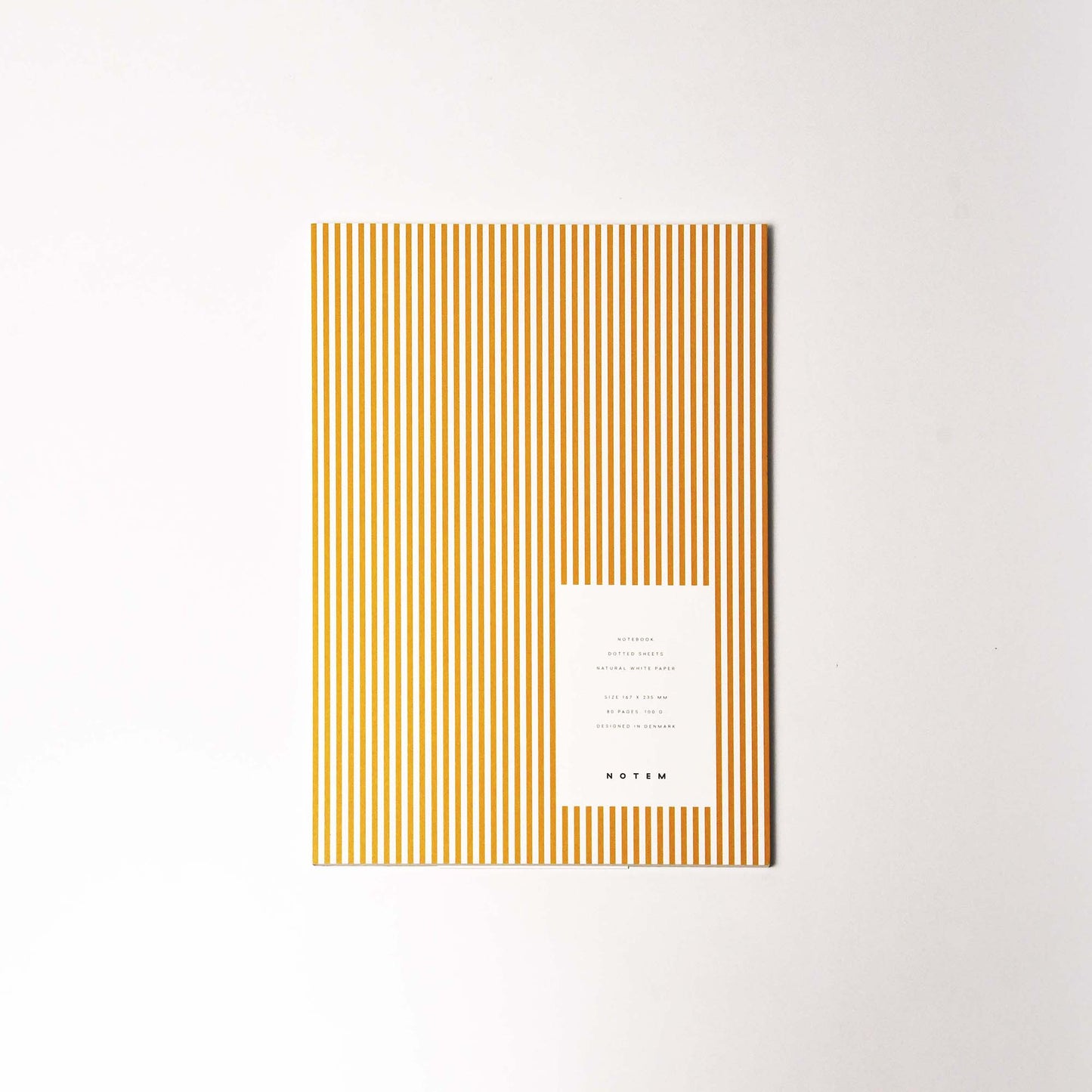 NOTEM VITA ノート Medium - Yellow Lines