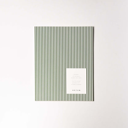 NOTEM VITA ノート Medium - Green Lines